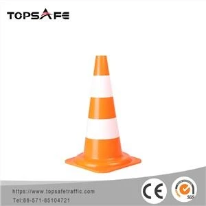500mm PE Road Driveway Sekirite kòn trafik